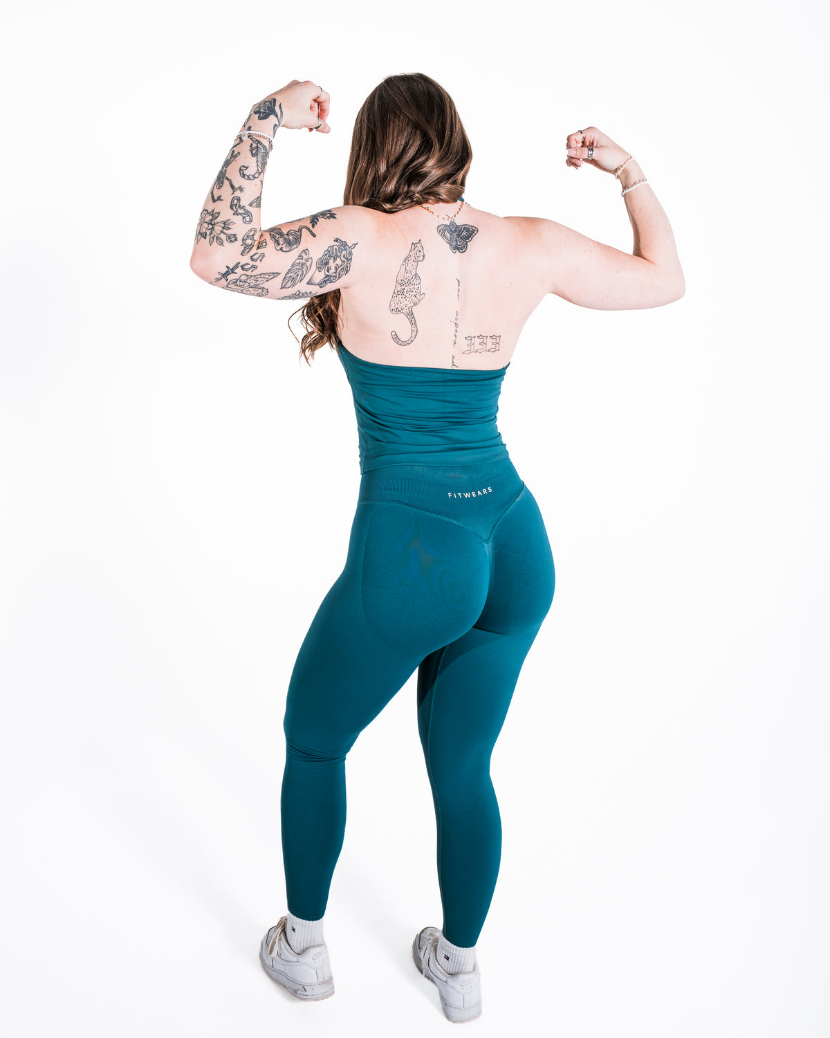 Kit Legging + Camisole – Vert Forêt